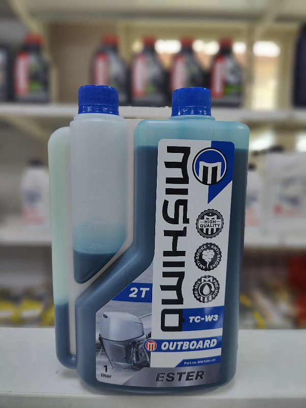 Масло MISHIMO 2T OUTBOARD (ESTER) полусинтетика 1 л в Сочи