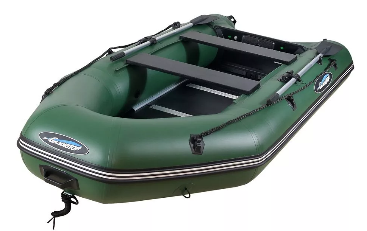 МОТОРНО-ГРЕБНАЯ ЛОДКА ПВХ GLADIATOR A 280 ТК С ФАНЕРНЫМ ДНОМ в Сочи