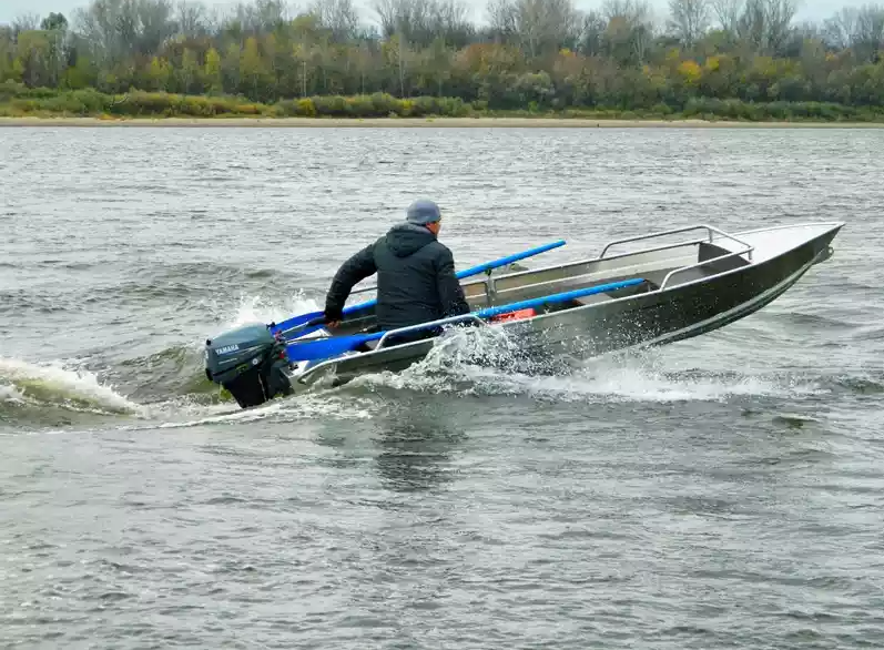 Алюминиевая лодка Wyatboat-390 M в Сочи