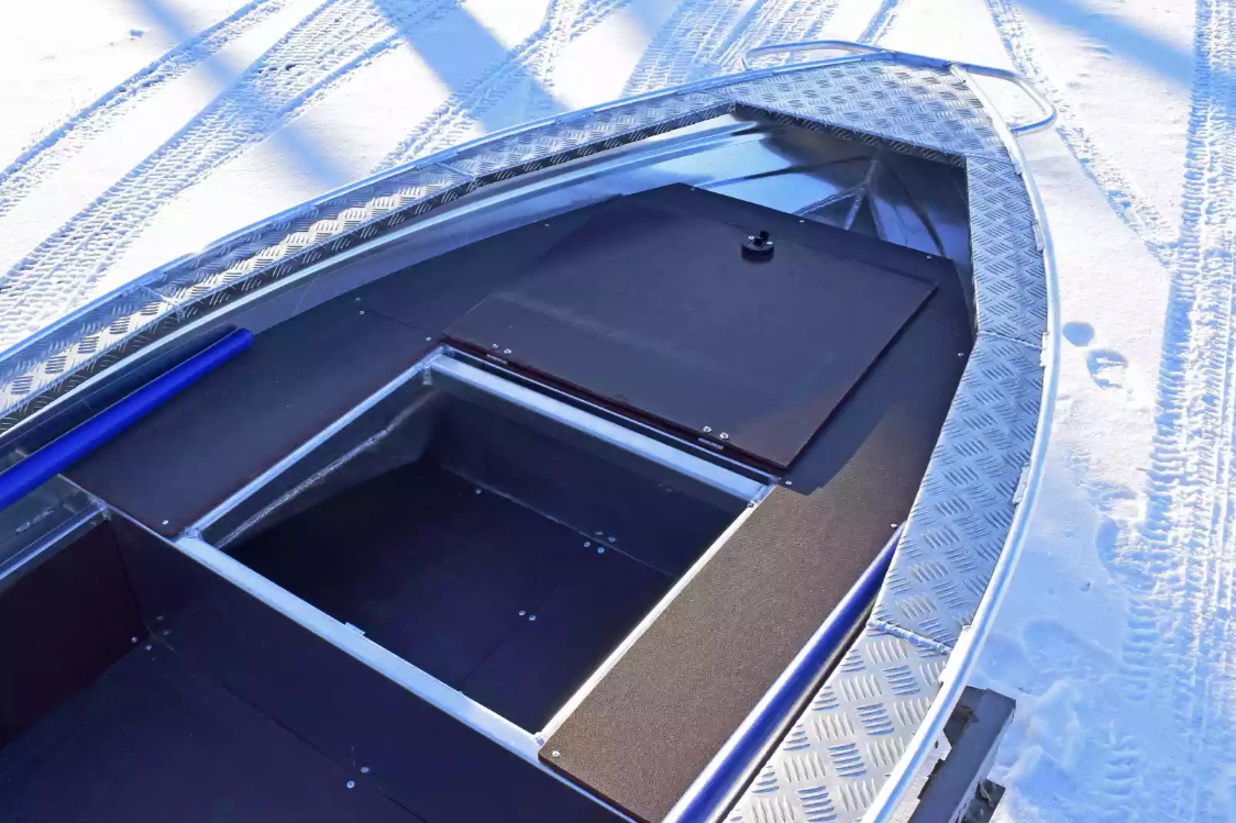 Алюминиевая лодка Wyatboat-370 Р FISH в Сочи