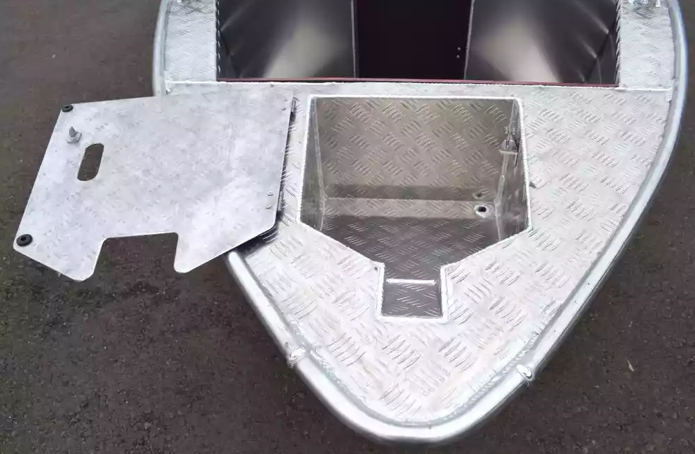 Алюминиевая лодка Wyatboat-390 DCM Увеличенный борт в Сочи