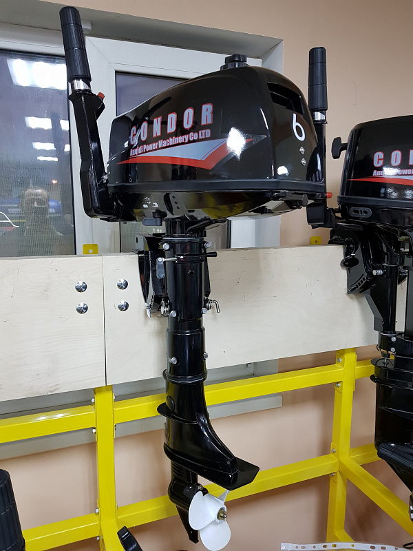 Лодочный мотор Condor F6HS без бака 12 л. в Сочи