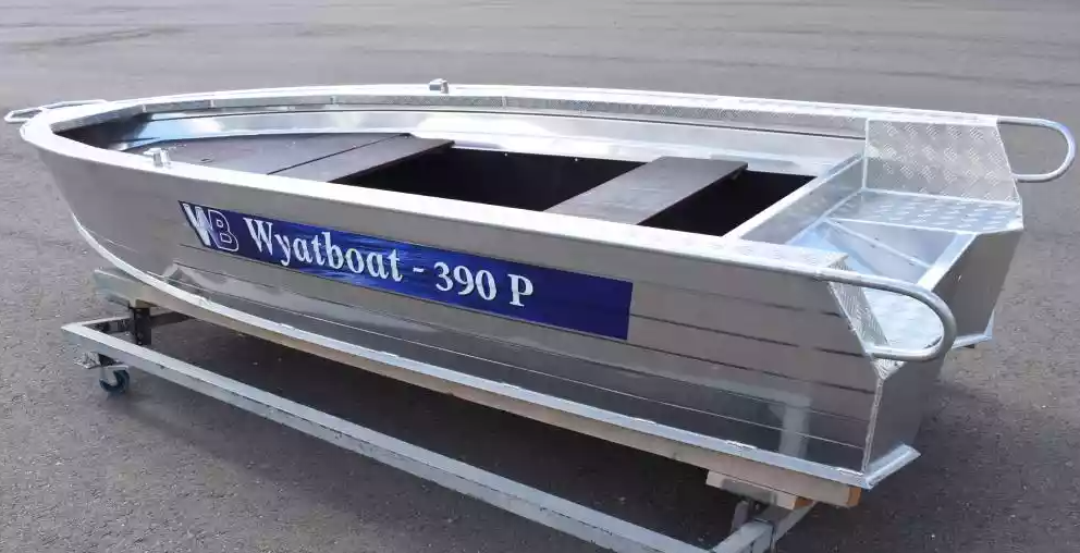 Алюминиевая лодка Wyatboat-390Р Fish в Сочи