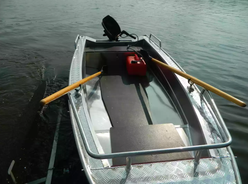 Алюминиевая лодка Wyatboat-390 У в Сочи