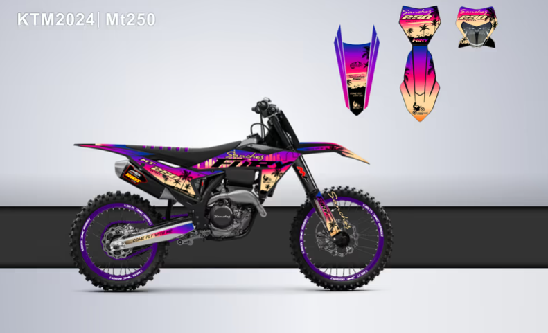 Кроссовый мотоцикл Sanchez Fury MT250 в Сочи