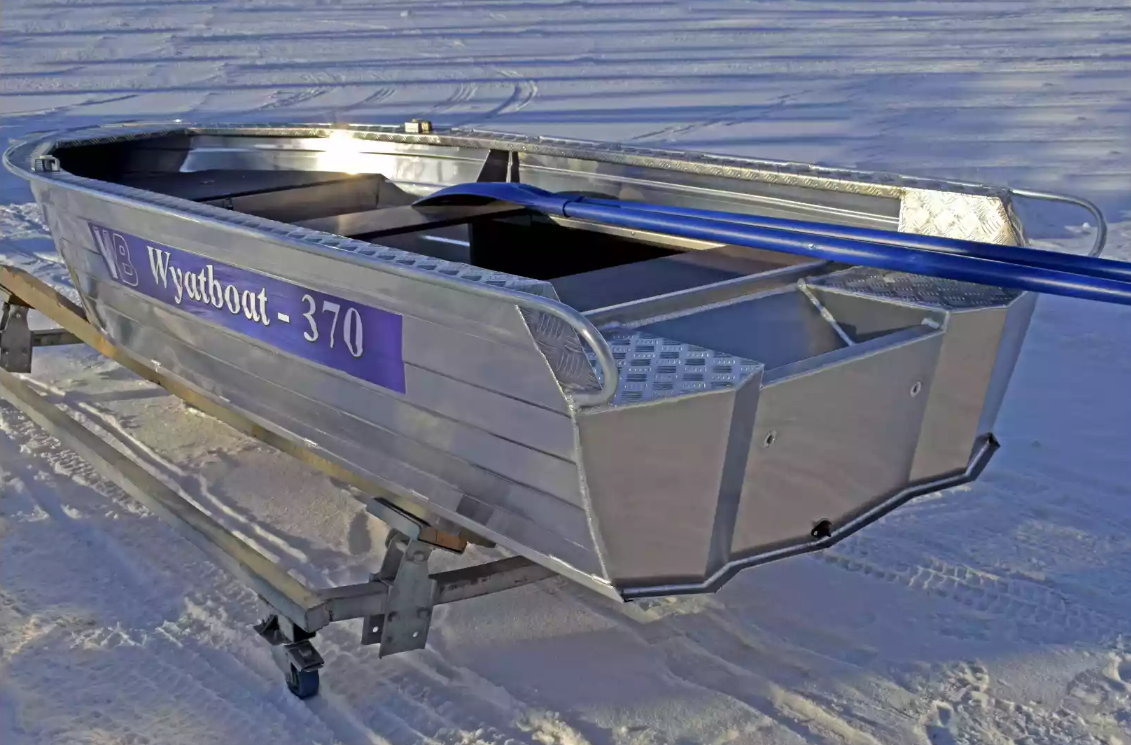 Алюминиевая лодка Wyatboat-370 Р в Сочи