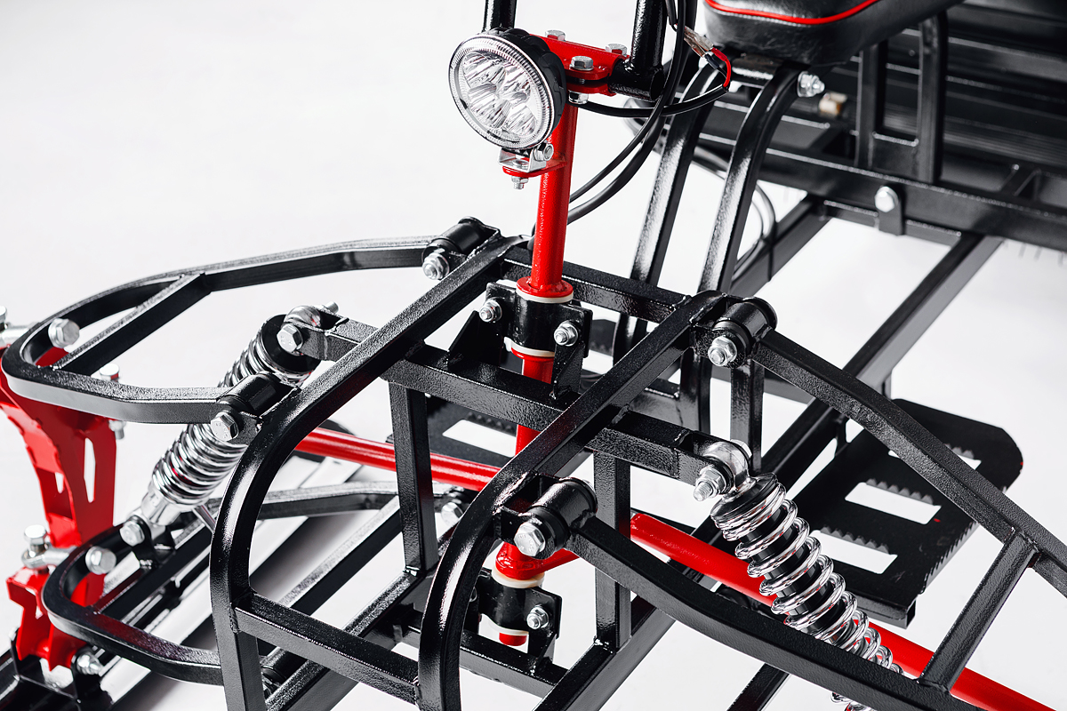 Лыжный модуль IKUDZO TERRAIN с подогревом ручек металлические лыжи в Сочи