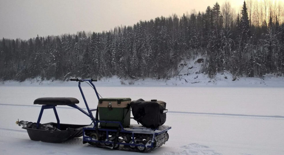 Мотобуксировщик Альбатрос-L 6.5 с фарой в Сочи