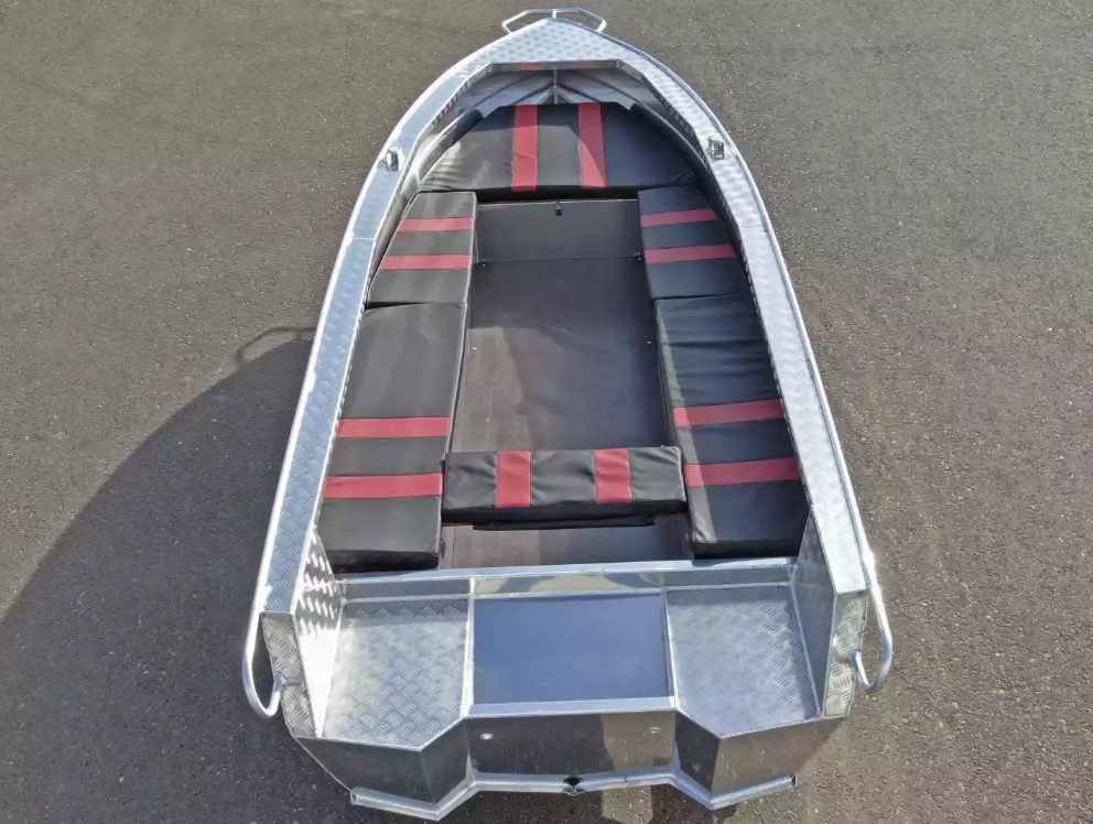 Алюминиевая лодка Wyatboat-390РМ увеличенный борт в Сочи