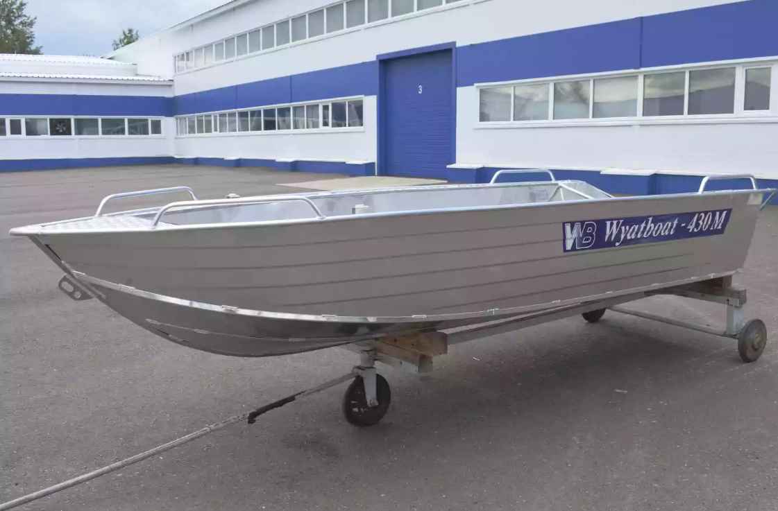 Алюминиевая лодка  Wyatboat-430М в Сочи