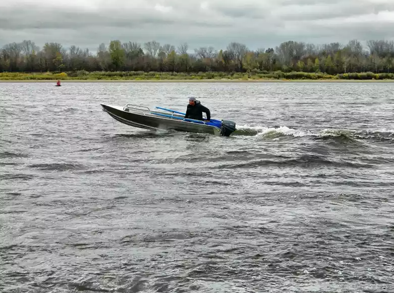 Алюминиевая лодка Wyatboat-390 M в Сочи