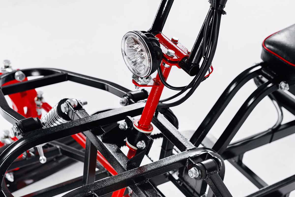 Лыжный модуль IKUDZO TERRAIN с подогревом ручек металлические лыжи в Сочи