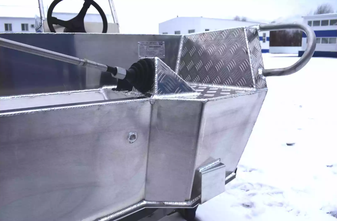 Алюминиевая лодка Wyatboat-390 C в Сочи