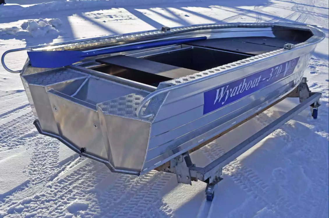 Алюминиевая лодка Wyatboat-370 Р FISH в Сочи