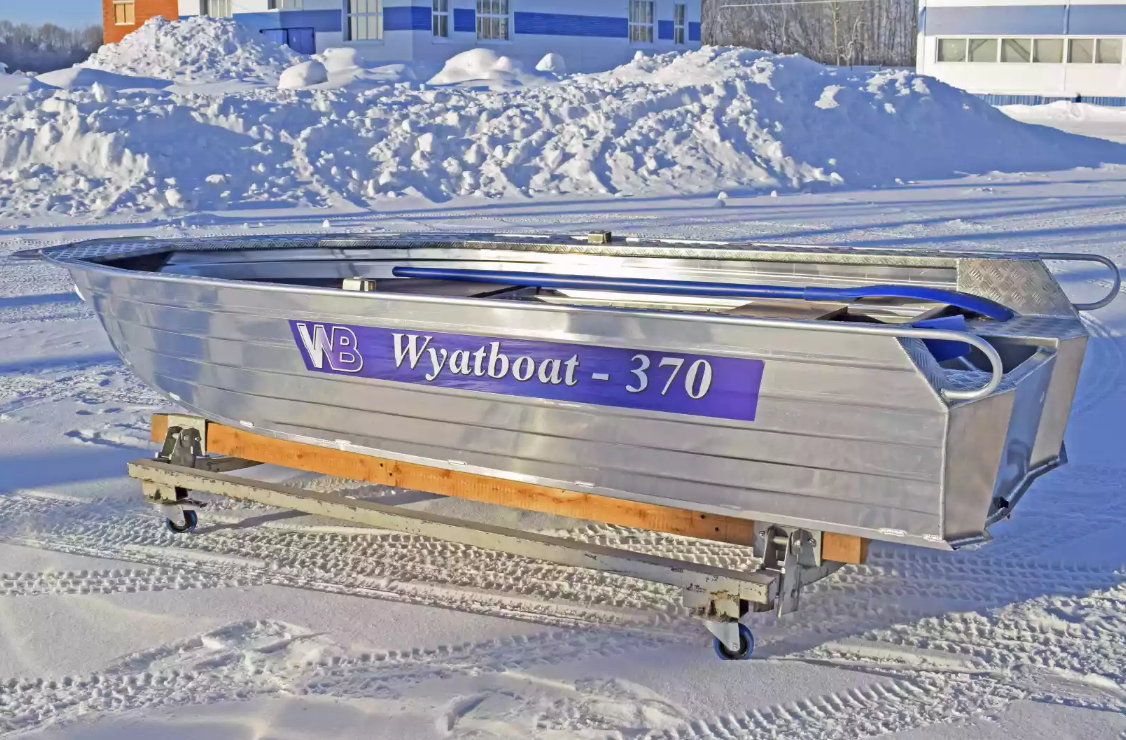 Алюминиевая лодка Wyatboat-370 Р FISH в Сочи