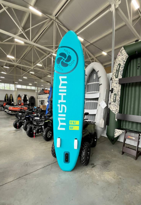 SUP (САП) Доска MISHIMO PRO-MAX Light Teal 11’ (335см) в Сочи