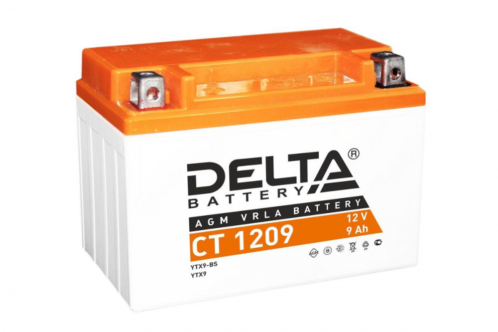 Аккумулятор Delta CT 1209 (12V / 9Ah) в Сочи