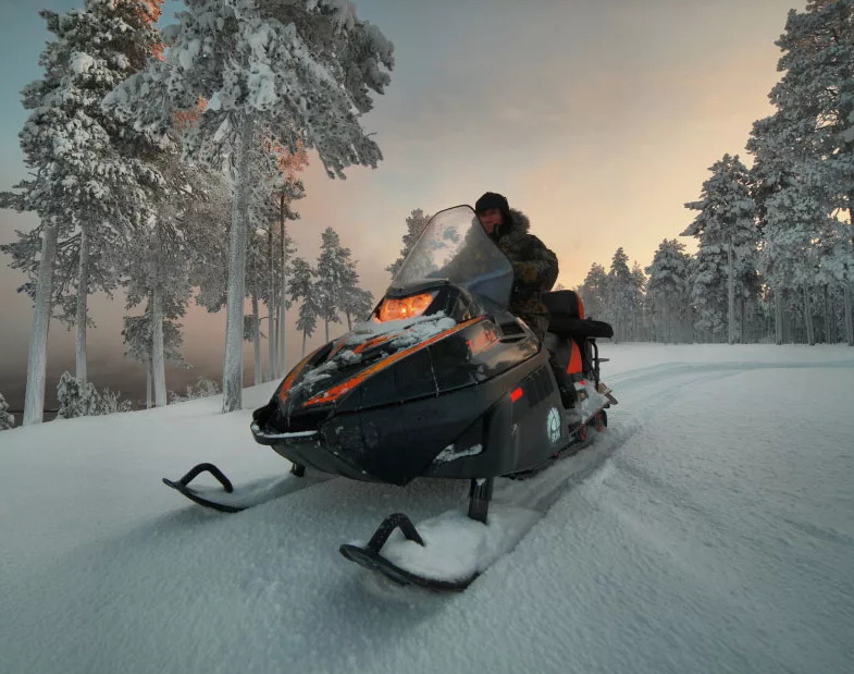 СНЕГОХОД РМ ТАЙГА ПАТРУЛЬ 550 SWT в Сочи