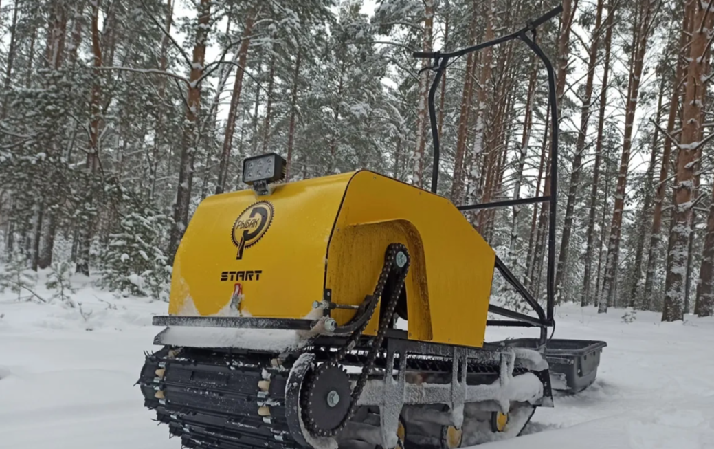 Мотобуксировщик РЫБАК СТАРТ Lifan 15 л.с. (металлический капот) в Сочи