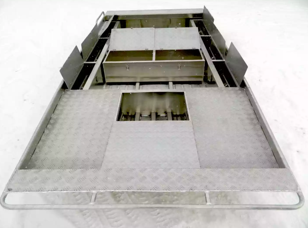 Алюминиевая лодка Wyatboat-390 Jonboat в Сочи