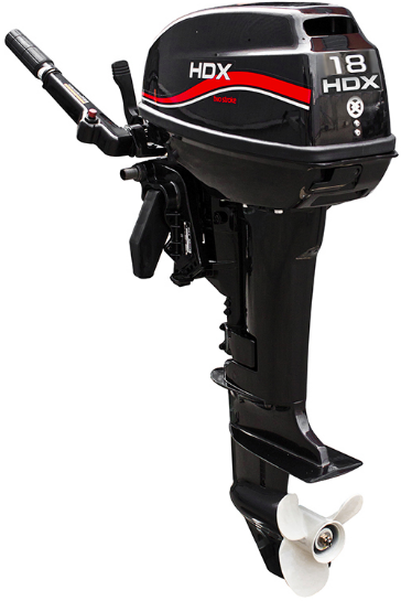 Лодочный мотор 2-х тактный HDX R series TE 18 BMS в Сочи