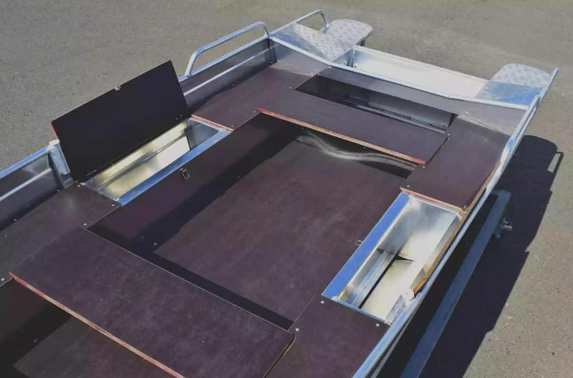 Алюминиевая лодка Wyatboat-390 M в Сочи