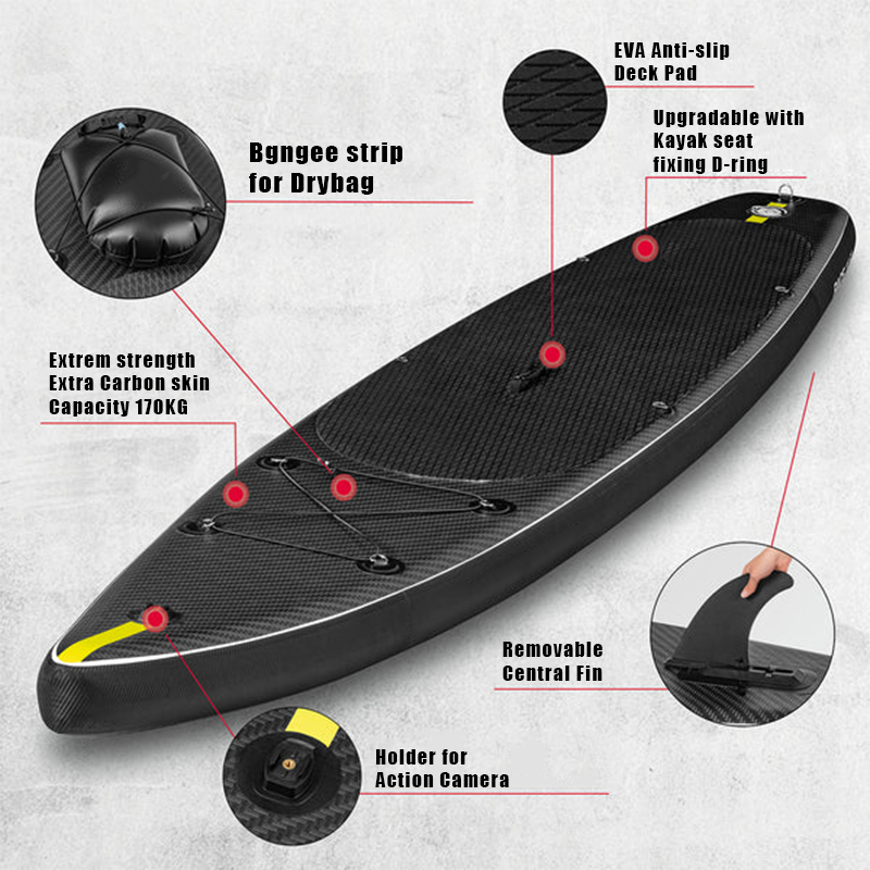 SUP (САП) ДОСКА MISHIMO CARBON DARKSIDE 10.6’ (325СМ) в Сочи