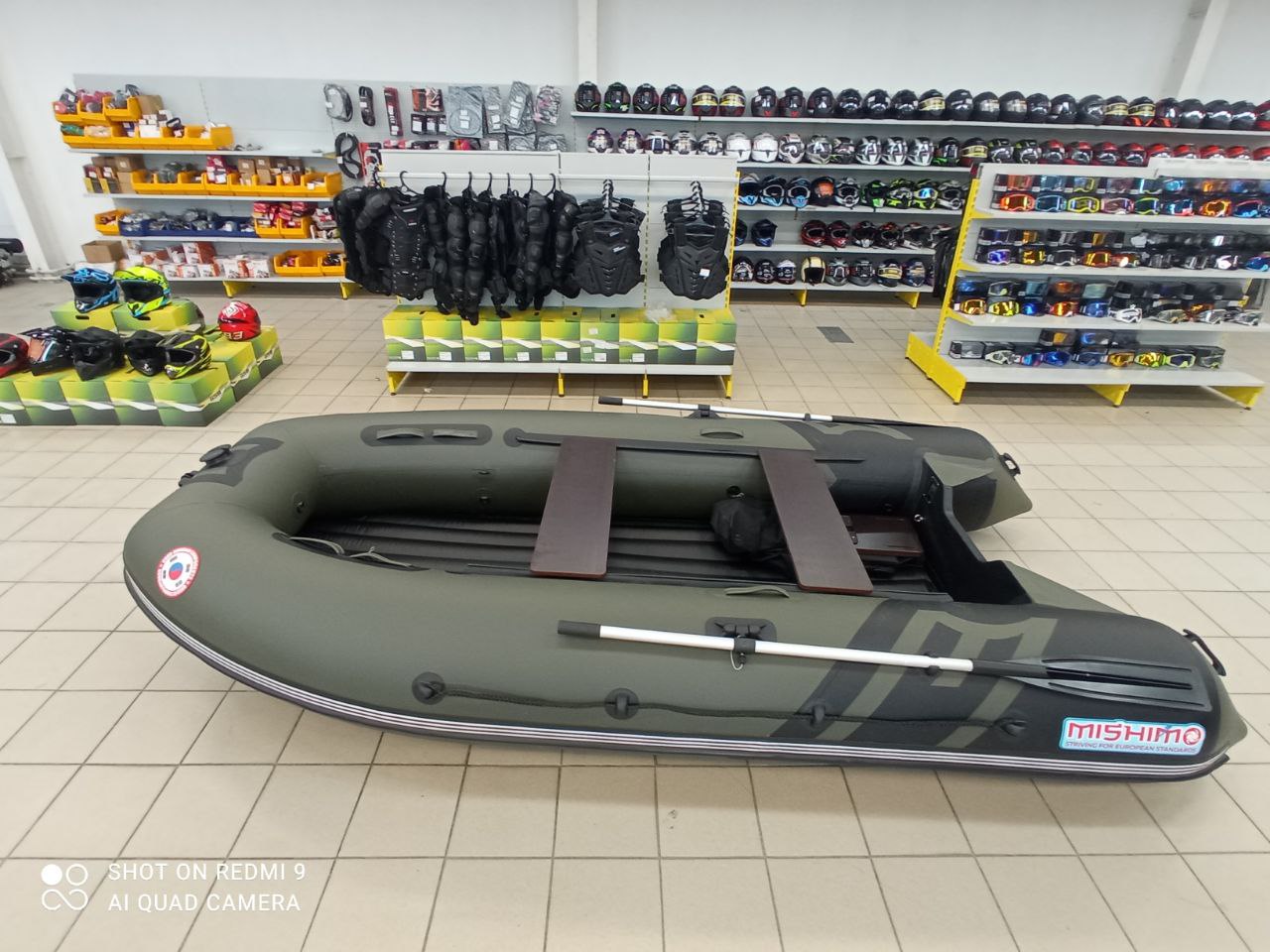 Лодка MISHIMO RIVER JET 460 под водомет в Сочи