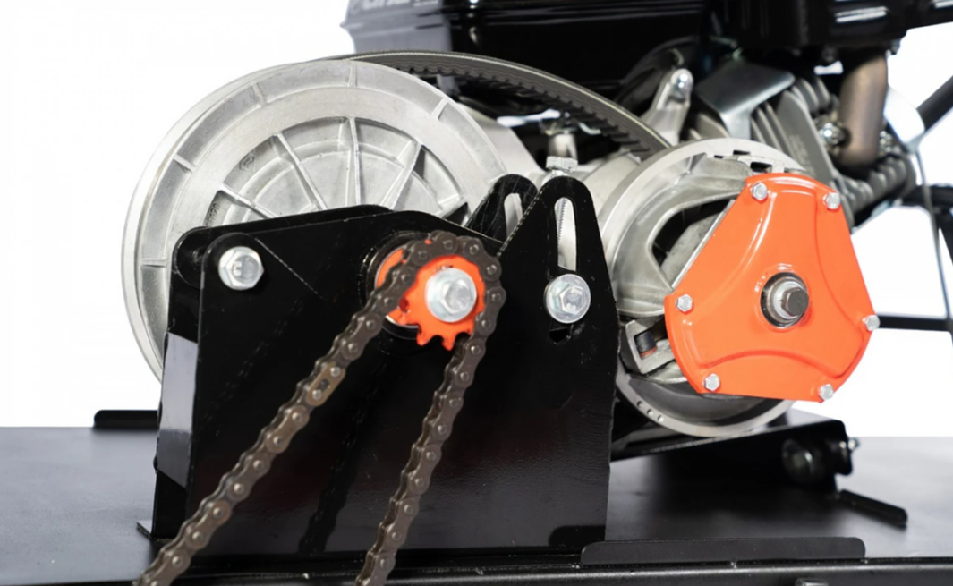 Мотобуксировщик БУРЛАК-M2 LFS 9 л.с. (передний привод, склизы) в Сочи