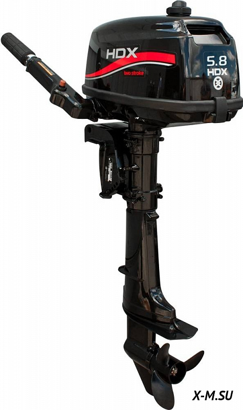 Лодочный мотор 2-х тактный HDX R series T 5,8 BMS в Сочи