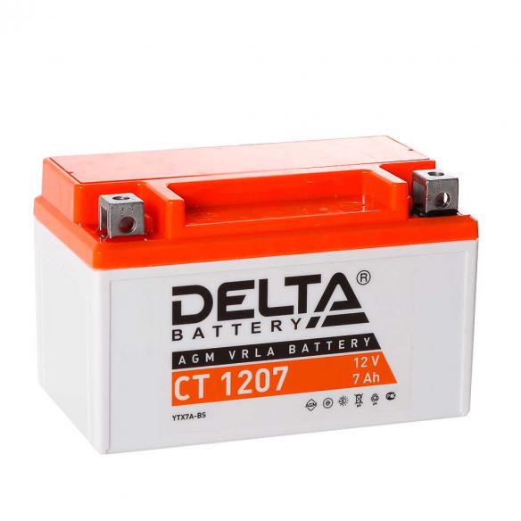 Аккумулятор Delta CT 1207 (12V / 7Ah) в Сочи