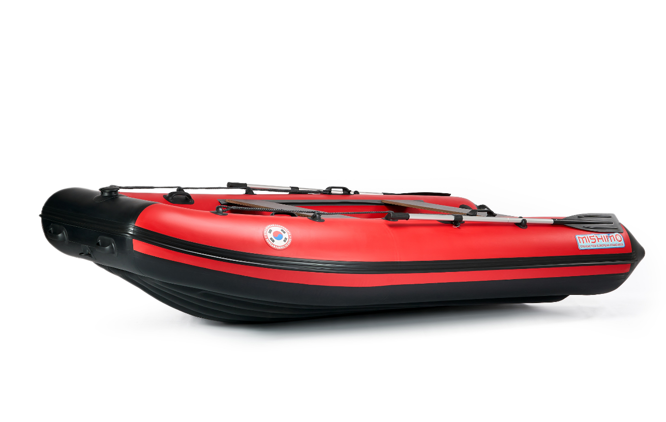 КОМПЛЕКТ ЛОДКА MISHIMO RAPID 380 + ЛОДОЧНЫЙ МОТОР MARLIN MP 9.9 (20) AMHS PROLINE FORCE в Сочи