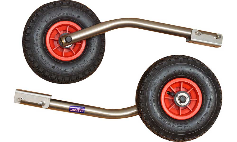 Транцевые колеса модульные удлиненные из нержавеющей стали в Сочи