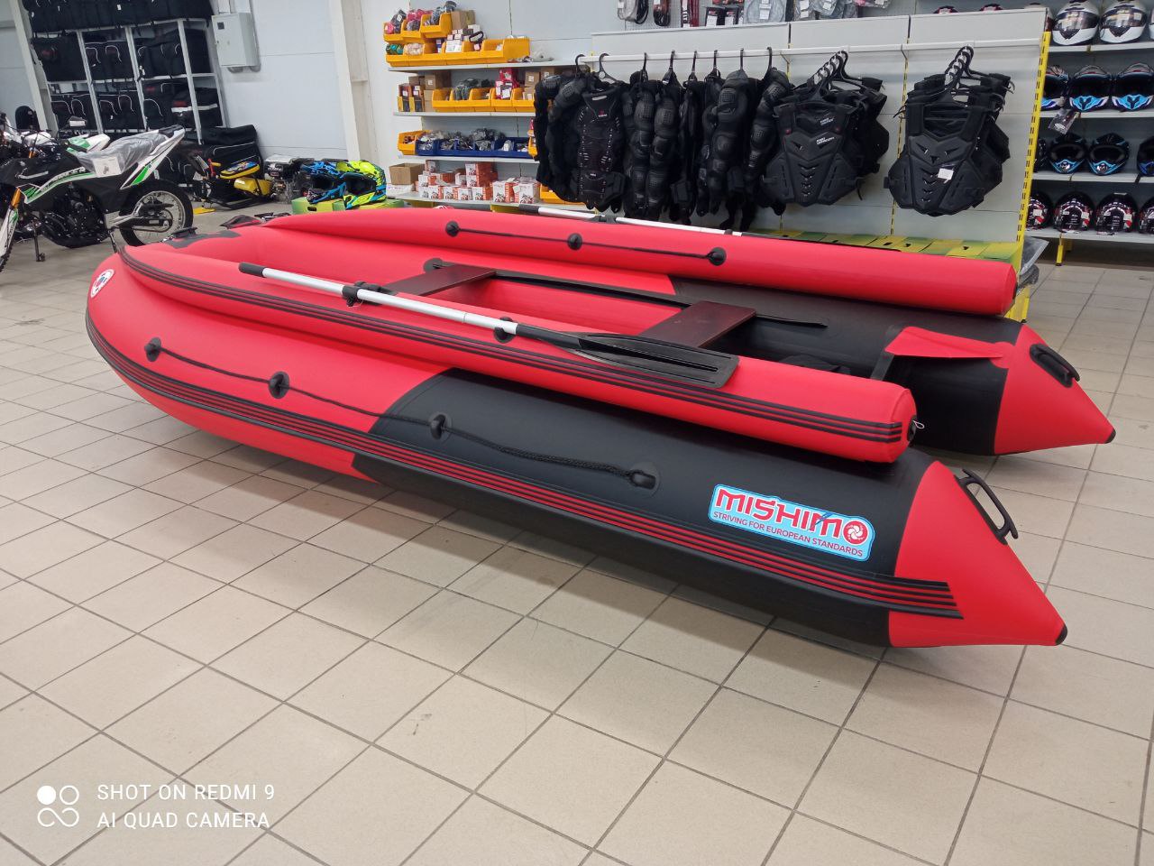 Лодка MISHIMO RIVER FJET PRO 430  под водомет в Сочи