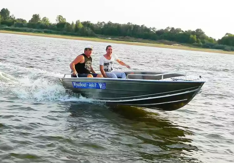 Алюминиевая лодка Wyatboat-460 P в Сочи