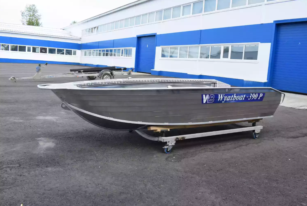 Алюминиевая лодка Wyatboat-390Р Увеличенный борт в Сочи