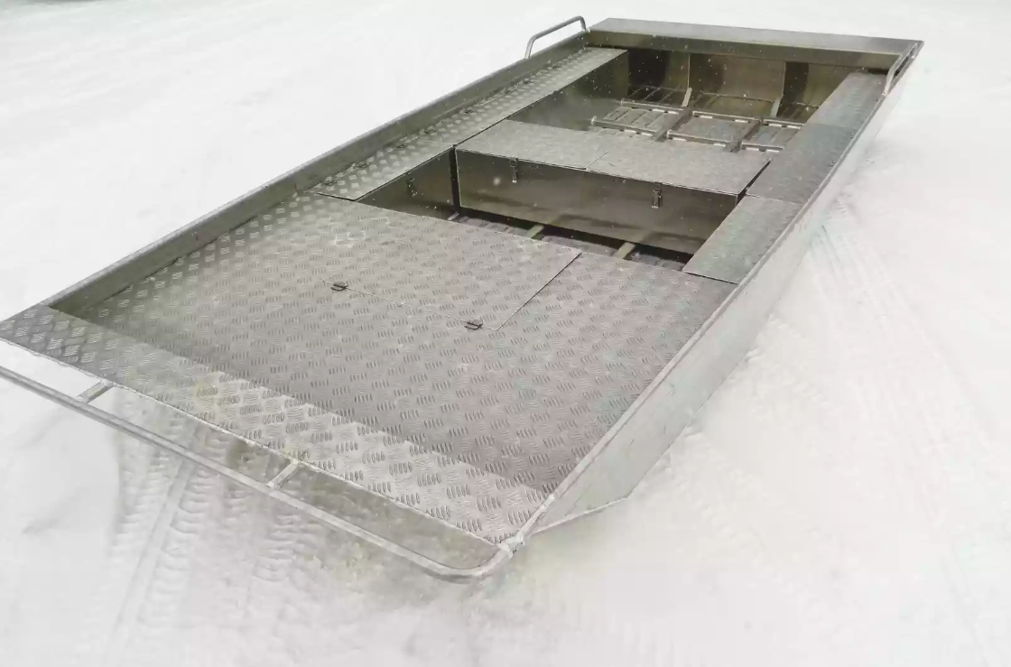 Алюминиевая лодка Wyatboat-390 Jonboat в Сочи