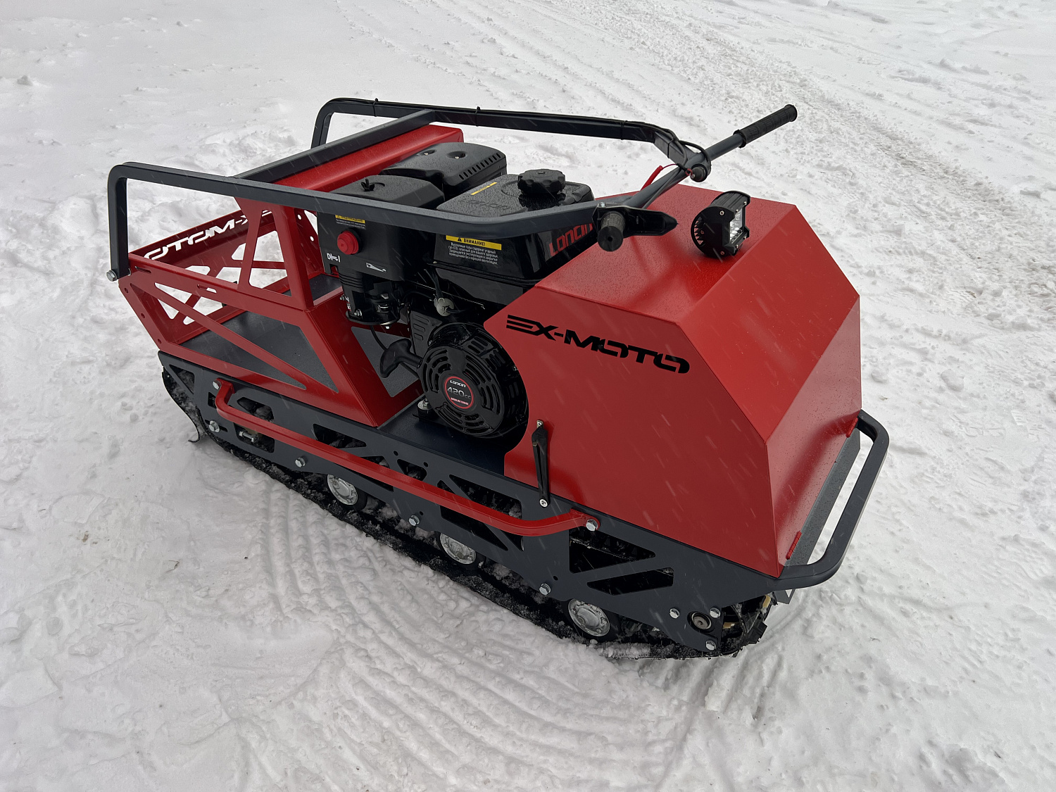 Мотобуксировщик EX-MOTO SNOWDOG S500 15л.с в Сочи