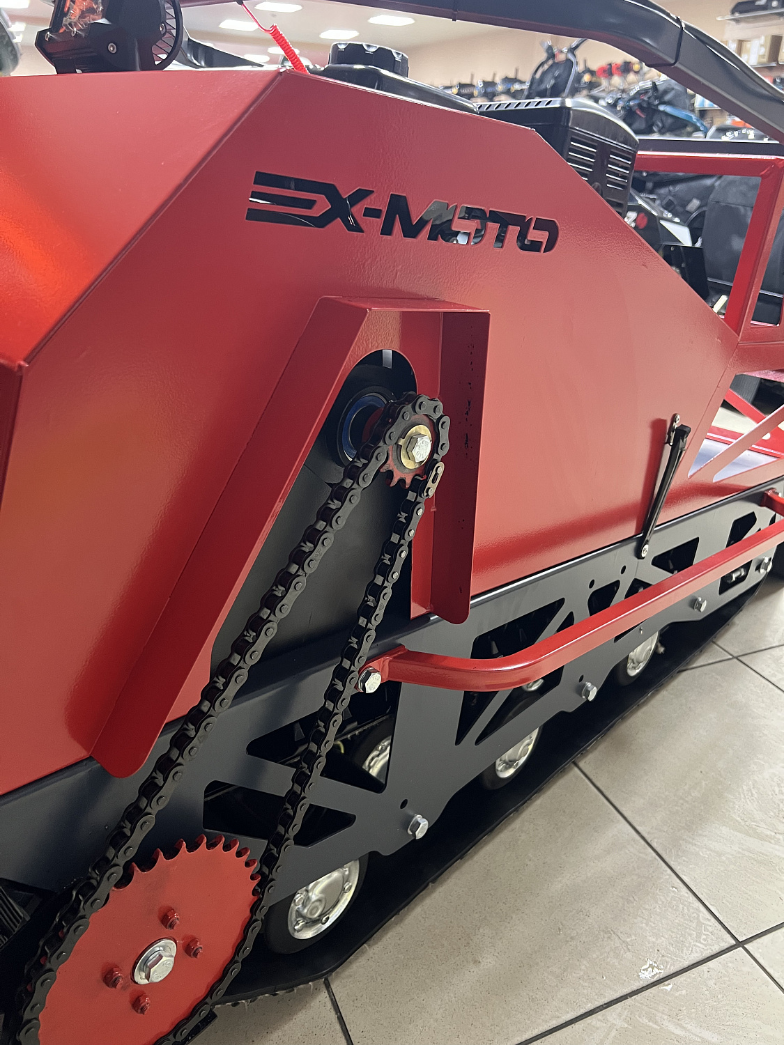 Мотобуксировщик EX-MOTO SNOWDOG S500 15л.с в Сочи