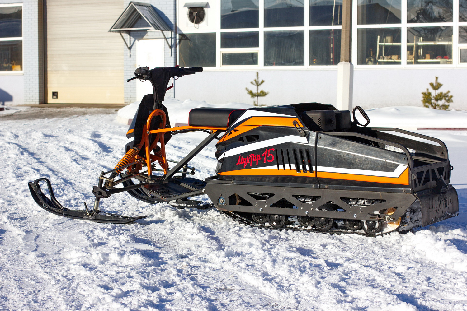 Мотобуксировщик IRBIS Мухтар 15 с лыжным модулем в комплекте в Сочи