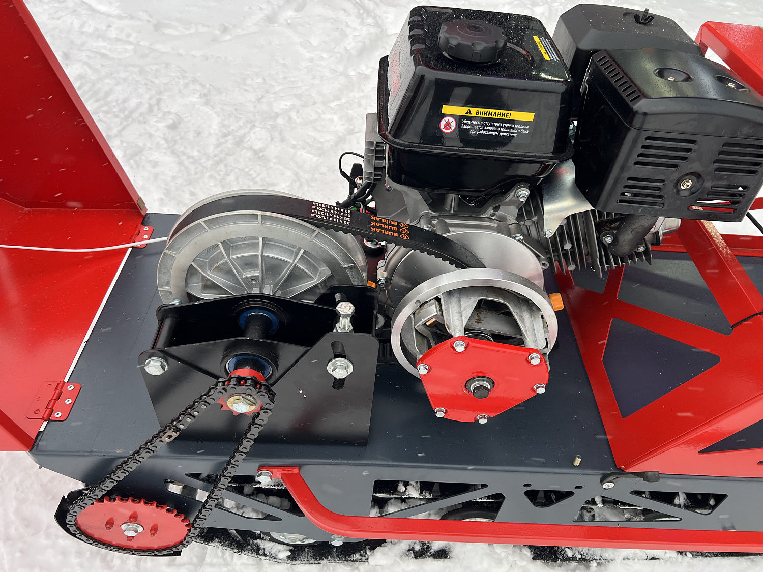 Мотобуксировщик EX-MOTO SNOWDOG S500 15л.с в Сочи