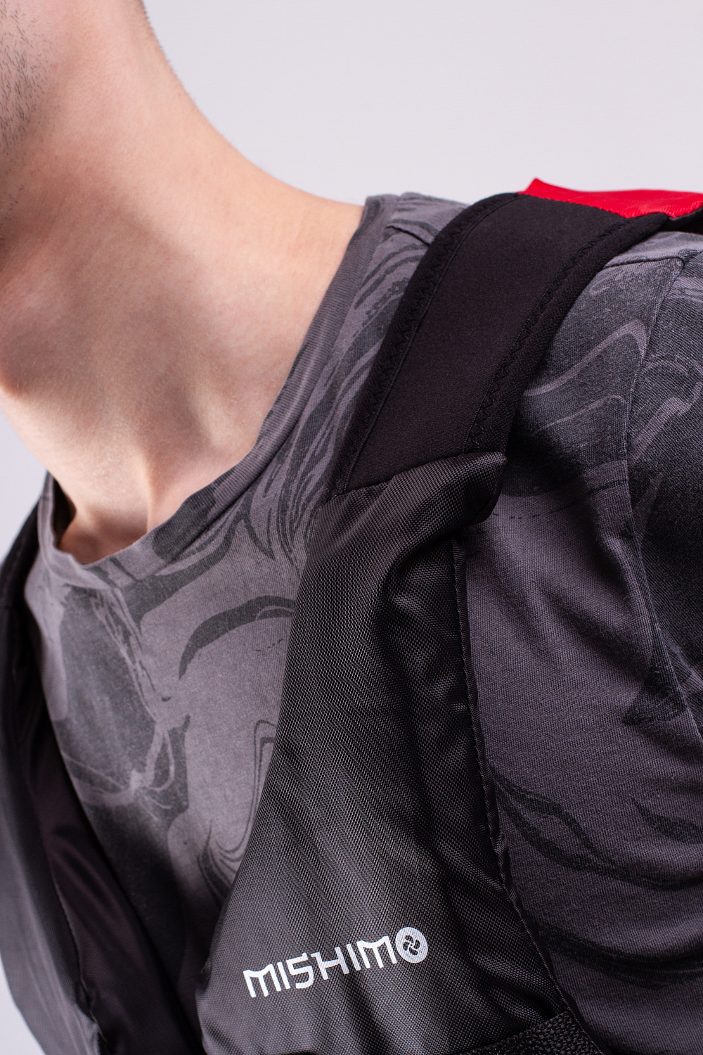 Жилет спасательный MISHIMO PRO Премиум качества Черно-красный в Сочи